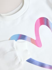 Paul Smith Junior Sweat-shirt et Shorts Blanc/bleu marine Ensemble - Image 9 de 13