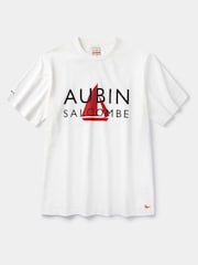Aubin Relaxed Newburgh Salcombe White T-Shirt - Image 1 of 3
