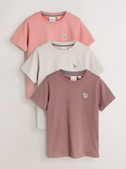 Paul Smith Junior Signature T-Shirts 3 Pack - Image 1 of 8
