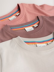 Paul Smith Junior Signature T-Shirts 3 Pack - Image 8 of 8