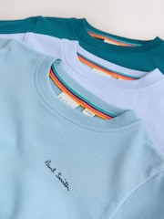 Paul Smith Junior Signature T-Shirts 3 Pack - Image 7 of 8