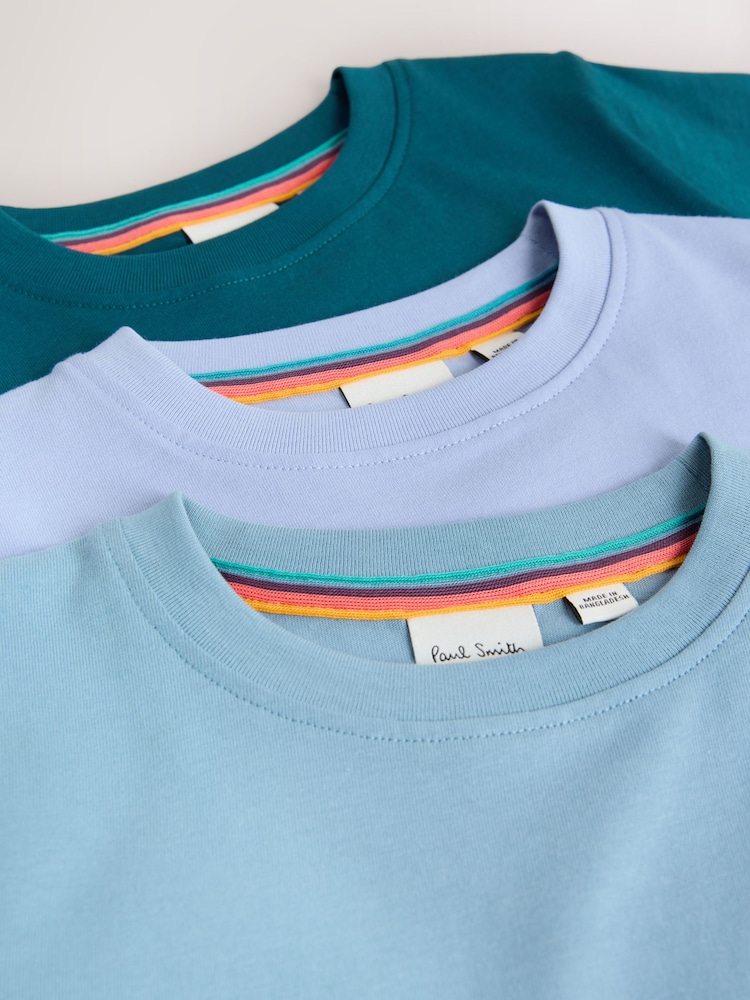Paul Smith Junior Signature T-Shirts 3 Pack - Image 8 of 8 Paul Smith Junior Signature T-Shirts 3 Pack - Image 8 of 8