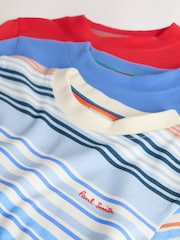 Paul Smith Junior Signature T-Shirts 3 Pack - Image 7 of 8