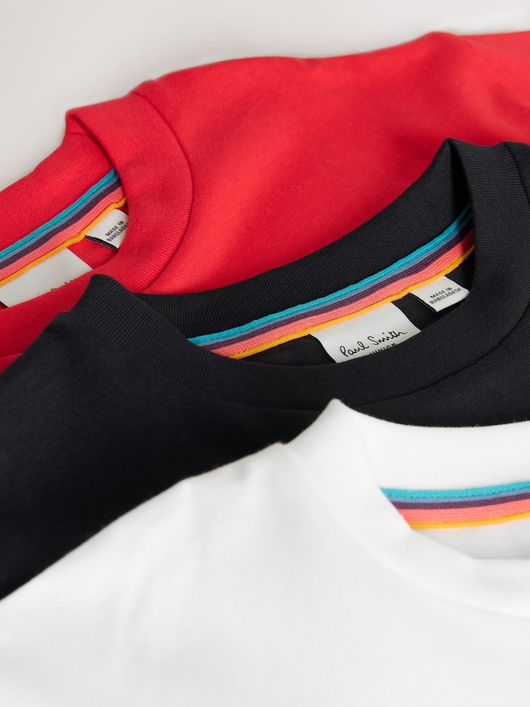 Paul Smith Junior Graphic T-Shirts 3 Pack - Image 8 of 8