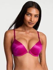 Victoria's Secret Berrylicious Purple Add 2 Cups Push Up Bombshell Bra - Image 1 of 4