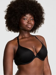 Victoria's Secret PINK Black Push Up Front-Close Push Up Bra - Image 1 of 3