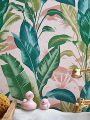 Graham & Brown Sunrise Envy Leaf It Out 10M Wallpaper - Image 1 of 4