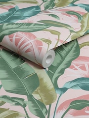 Graham & Brown Sunrise Envy Leaf It Out 10M Wallpaper - Image 3 of 4