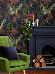 Graham & Brown Night Envy Eden 10M Wallpaper - Image 1 of 3