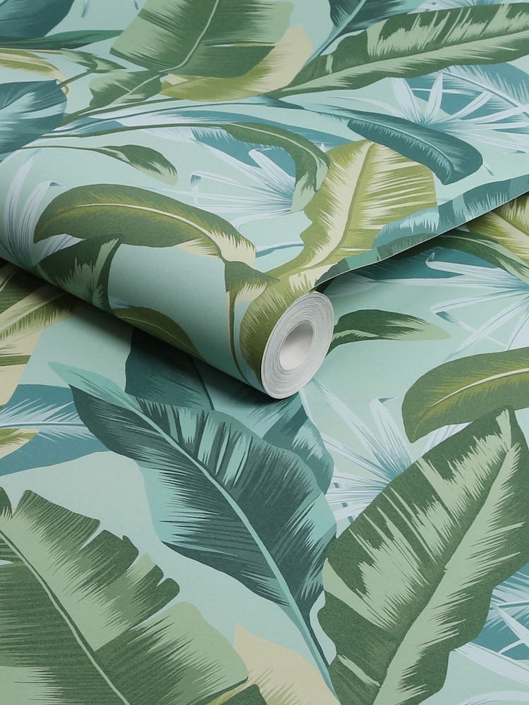 Graham & Brown Twilight Envy Leaf It Out 10M Wallpaper - Image 3 of 3