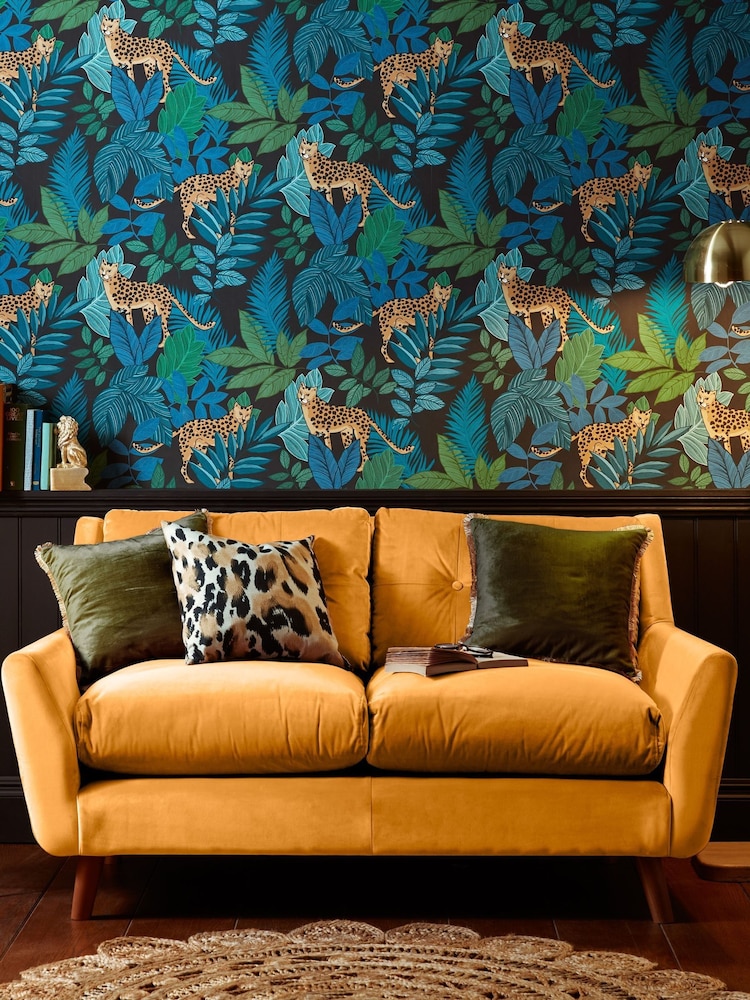 Graham & Brown Night Envy Cheetin 10M Wallpaper - Image 2 of 4