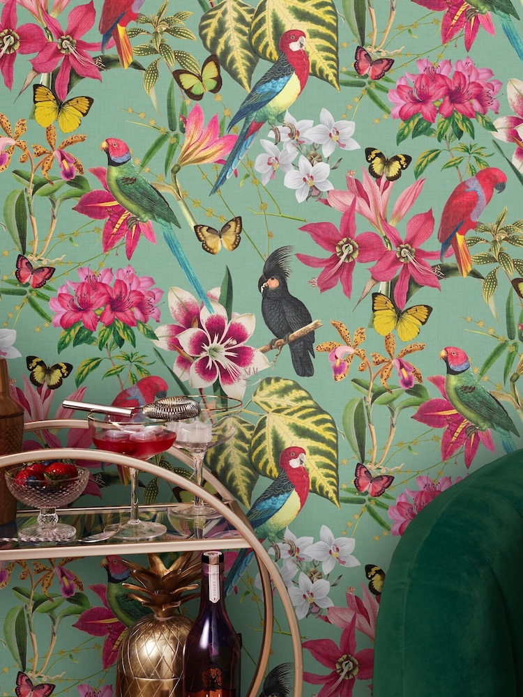 Graham & Brown Multi Paradiso Multi 10M Wallpaper - Image 1 of 3