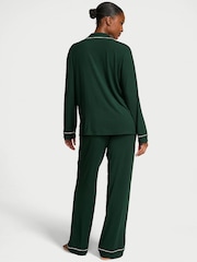 Victoria's Secret Cilantro Green Modal Long Pyjamas Set - Image 2 of 3