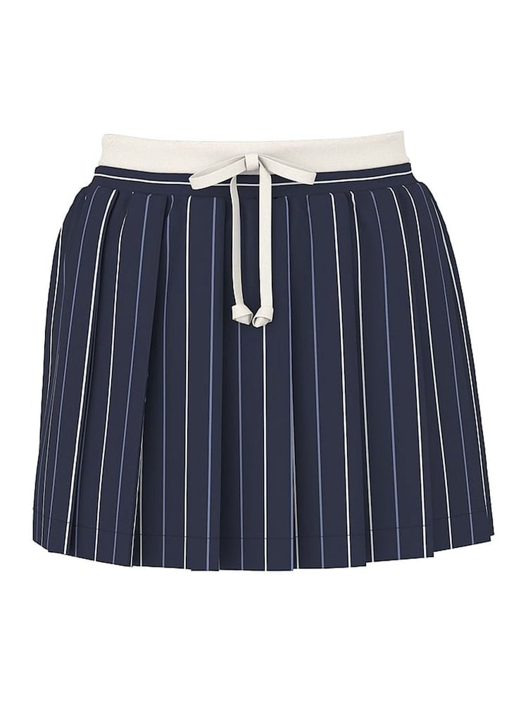 Victoria's Secret PINK Noir Navy Blue Twill Skirt - Image 5 of 5 Victoria's Secret PINK Noir Navy Blue Twill Skirt - Image 5 of 5