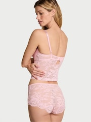 Victoria's Secret Pretty Blossom Pink Twinkle Lace Cami Set - Image 3 of 4