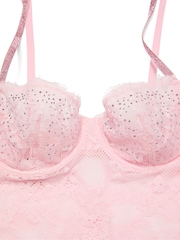 Victoria's Secret Pretty Blossom Pink Twinkle Lace Cami Set - Image 4 of 4