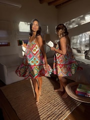 Never Fully Dressed Tiered Slip Dress - صورة 2 من 4