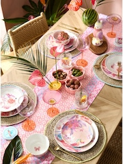 12 Piece Artist Floral Print Dinner Set - Imaginea 4 din 5