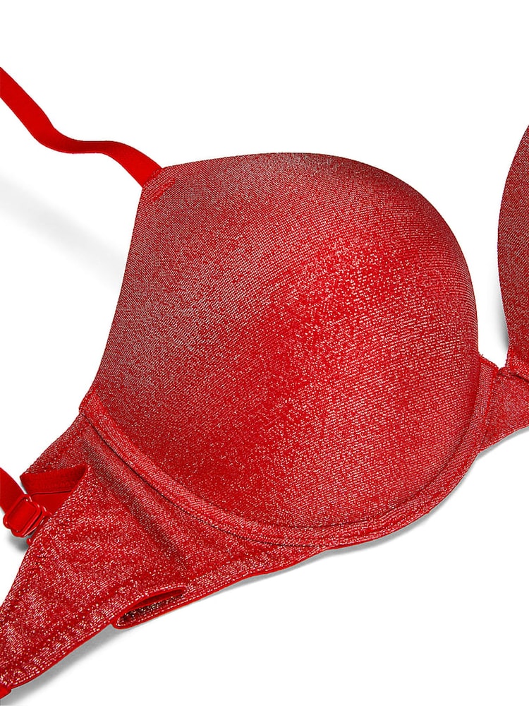 Victoria's Secret Pink Bright Vermillion Red Shine Bra - Image 3 of 3 Victoria's Secret Pink Bright Vermillion Red Shine Bra - Image 3 of 3