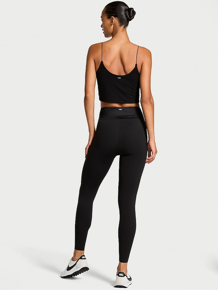Victoria's Secret Black Elevate™ Shine Leggings - Image 2 of 4