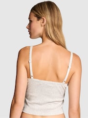 Victoria's Secret PINK Heather Snow White Pyjama Cami Top - Image 2 of 2