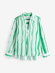Multi Long Sleeve Relaxed Button Down Shirt - Image 1 of 1