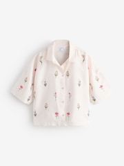 Stone Lining Embroidery Blouse T-Shirt - Image 1 of 1