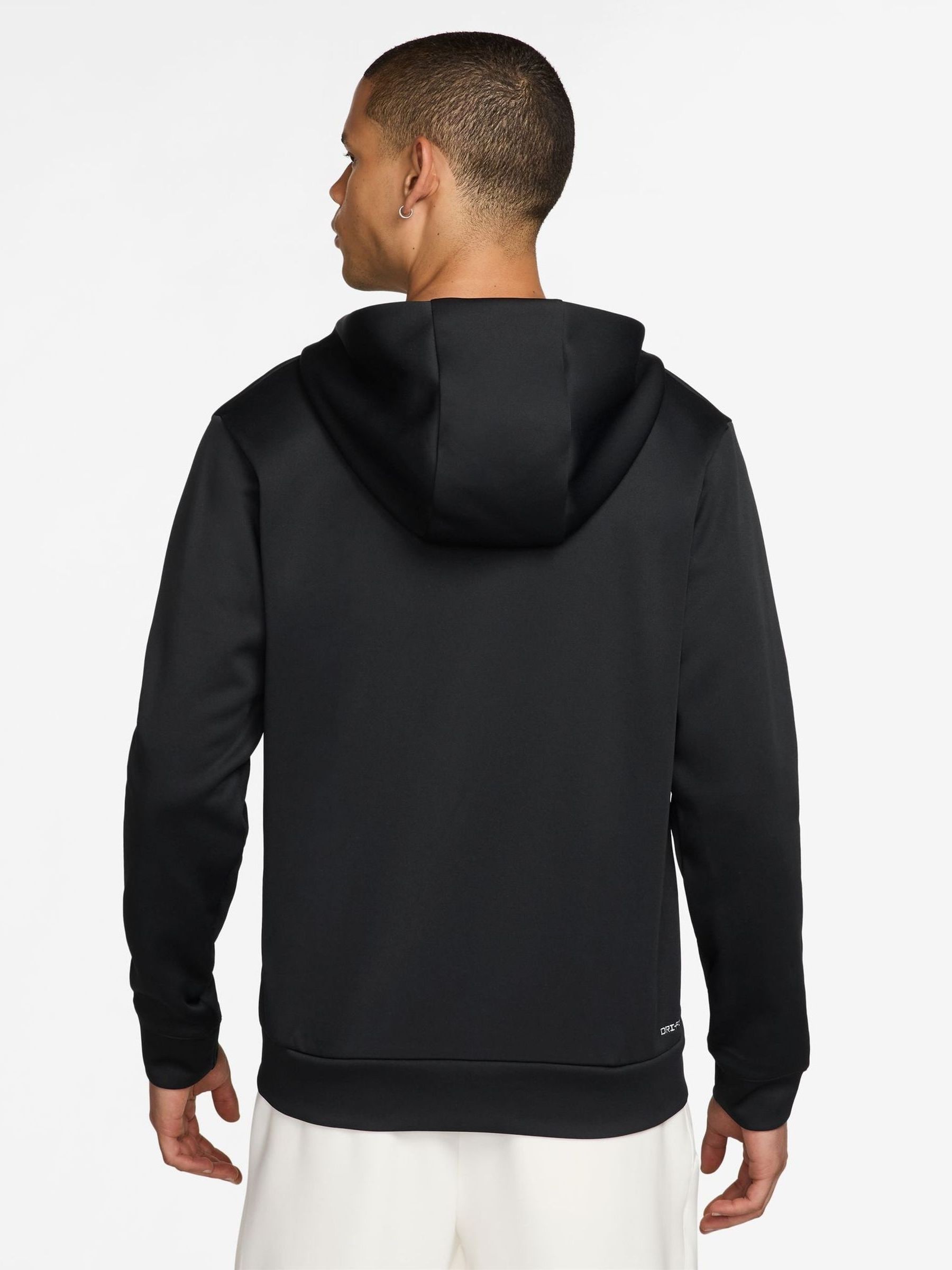 nike flex black full zip hoodie