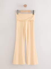 Amarelo - Leggings Flare Dobráveis (3-16anos) - Imagem 6 de 8