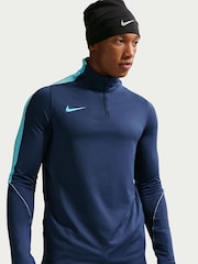 Nike Midnight Navy Strike Dri-FIT Training Drill Top - Image 3 of 5