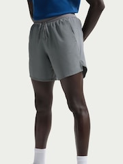 Nike Smoke Grey Dri-FIT Stride 7 Inch Brief Lined Running Shorts - Image 5 of 8