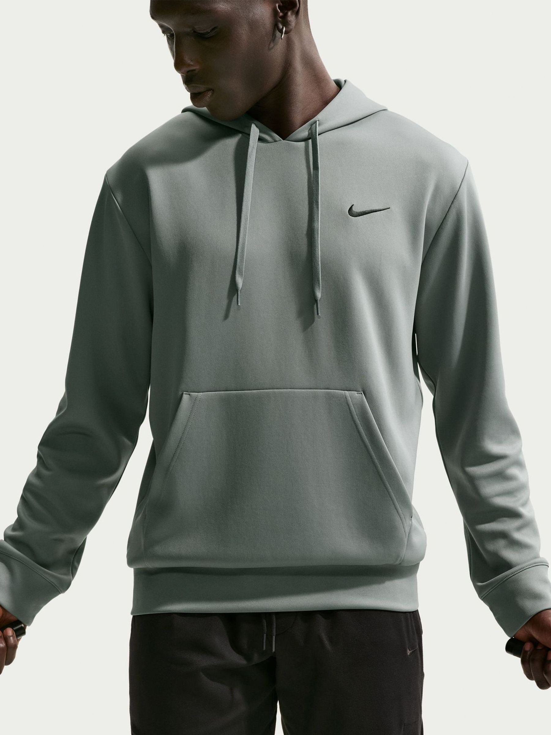 nike dri fit mens pullover training hoodie