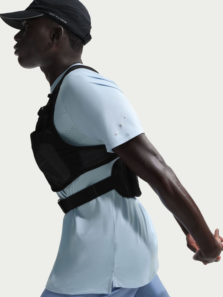 Nike Armory Blue Dri-FIT Stride Running T-Shirt - Image 5 of 5 Nike Armory Blue Dri-FIT Stride Running T-Shirt - Image 5 of 5