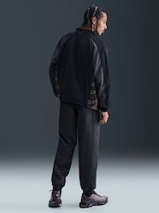 Nike Black Windrunner Lined Joggers - Image 2 of 10
