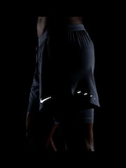 Nike Work Blue Dri-FIT Stride 5 inch Hybrid Running Shorts - Image 6 of 6