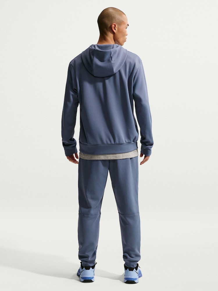 Nike Diffused Blue Hyverse Dri-FIT Fleece Training Joggers - Image 2 of 6