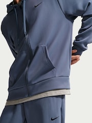 Nike Diffused Blue Hyverse Dri-FIT Fleece Training Joggers - Image 3 of 6