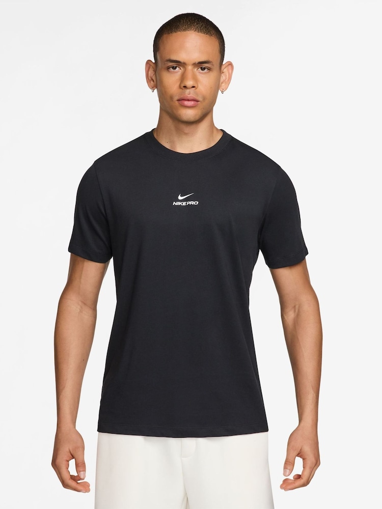 Nike Black Dri-FIT Pro Training T-Shirt - Image 1 of 3