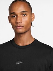 Nike Black Sportswear Premium Essentials T-Shirt - Image 3 of 3