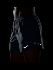 Nike Work Blue Dri-FIT Stride 5 Inch Brief Lined Running Shorts - Image 6 of 6