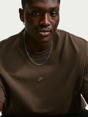 Nike Brown Sportswear Premium Essentials T-Shirt - Image 9 of 10