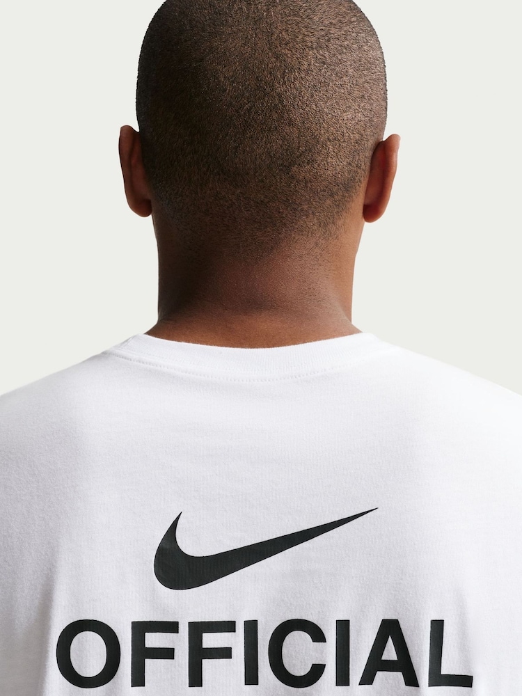 Nike White Sportswear T-Shirt - Image 5 of 5