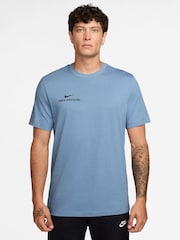 Nike Work Blue Sportswear T-Shirt - Image 1 of 3