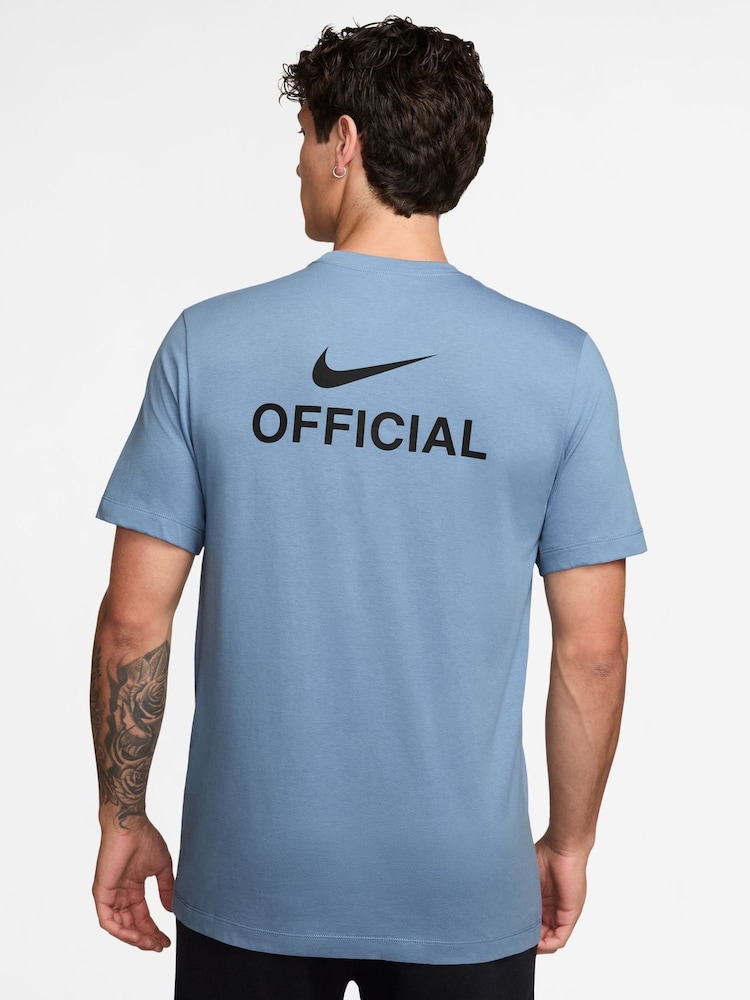 Albastru de muncă - Tricou Nike Sportswear - Imaginea 2 din 3