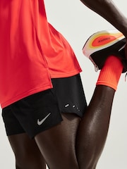 Nike Black Dri-FIT Stride 5 Inch Brief Lined Running Shorts - Image 4 of 5