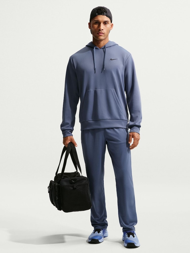 Nike Diffused Blue Dri-FIT Flex Pullover Training Hoodie - Image 1 of 5