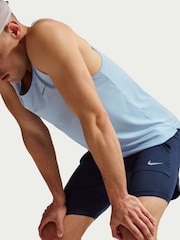 Midnight Navy - Nike Dri-FIT Stride 5 inch Hybrid Running Shorts - Bild 3 av 5