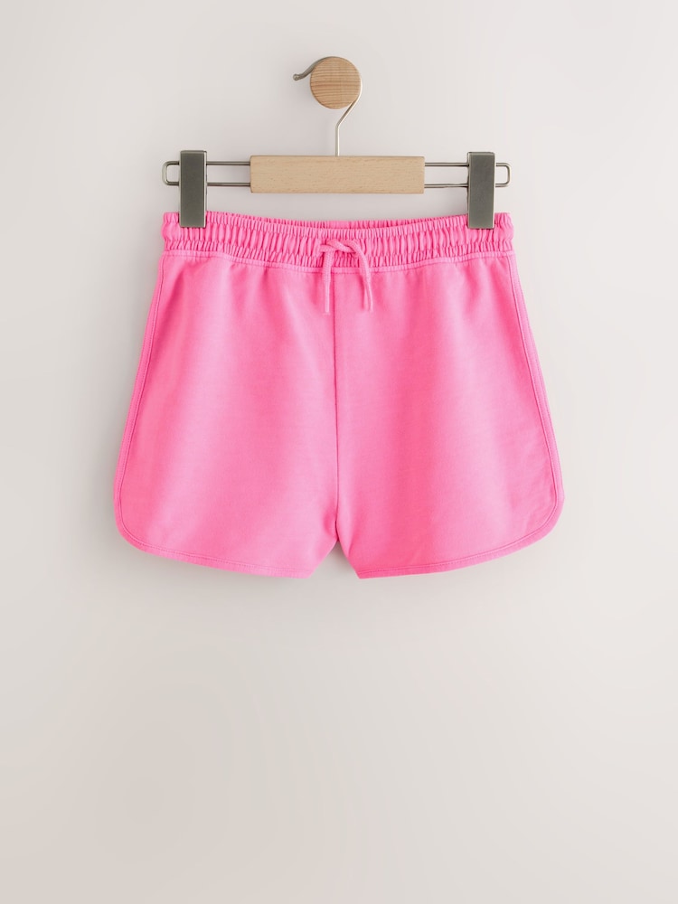 Pink/Rainbow/Stripe 5 Pack Racer Shorts (3-16yrs) - Image 2 of 9