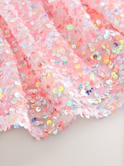 Coral rosa - Falda de lentejuelas (3-16 años) - Imagen 6 de 7