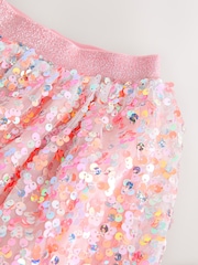 Coral rosa - Falda de lentejuelas (3-16 años) - Imagen 7 de 7